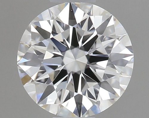 0.51 carat F-VVS2 Excellent cut Natūralus Round Deimantas (1)