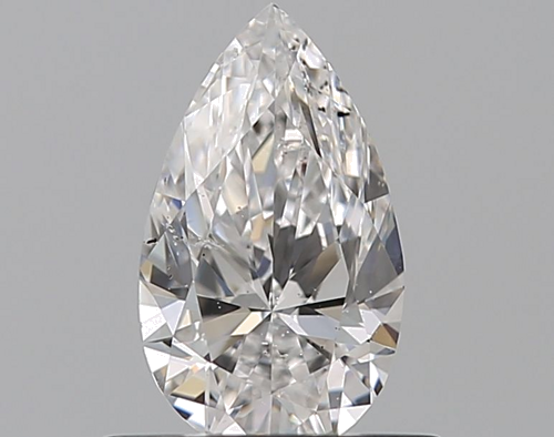 0.51 carat E-SI2 Natūralus Pear Deimantas (1)