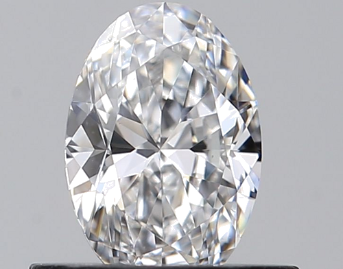 0.51 carat D-VS1 Natūralus Oval Deimantas (1)