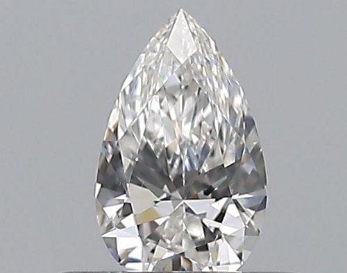 0.32 carat F-VS1 Natūralus Pear Deimantas (1)