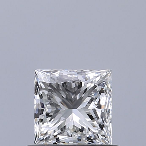 0.53 carat E-VVS1 Natūralus Princess Deimantas (1)