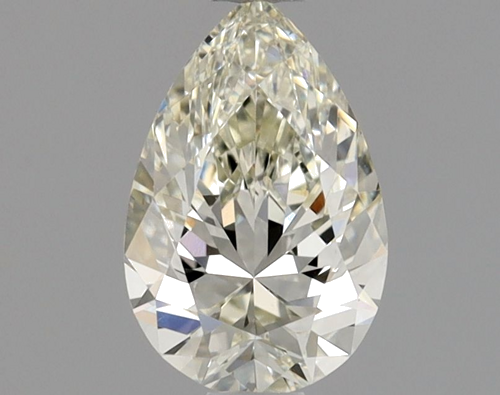 0.7 carat K-VS2 Natūralus Pear Deimantas (1)