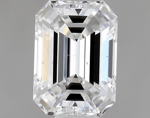 0.38 carat D-SI1 Natūralus Emerald Deimantas (1)