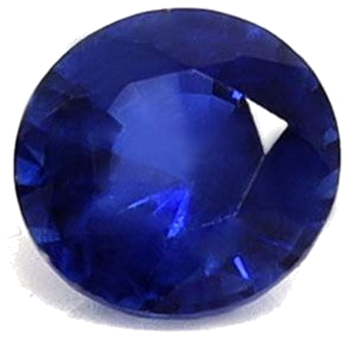0.58 carat BLUE Round Safyras (1)
