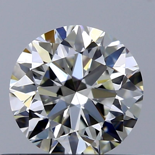 0.51 carat I-VVS1 Very Good cut Natūralus Round Deimantas (1)