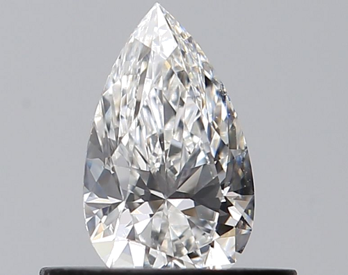 0.41 carat F-VVS2 Natūralus Pear Deimantas (1)