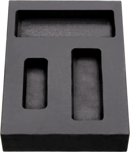 Graphite crucibles for casting gold / silver / platinum / palladium ingots (1)