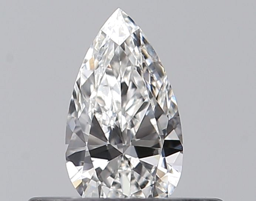 0.24 carat F-VS1 Natūralus Pear Deimantas (1)