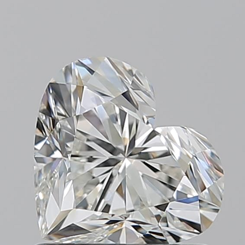 1.01 carat I-VS1 Natūralus Heart Deimantas (1)