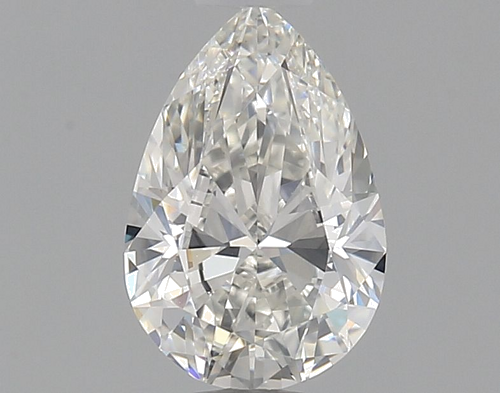 0.7 carat G-VS2 Natūralus Pear Deimantas (1)