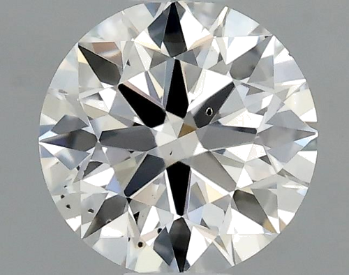0.31 carat F-SI1 Excellent cut Natūralus Round Deimantas (1)