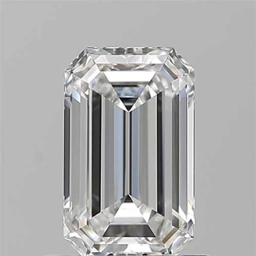 1.05 carat F-VVS1 Natūralus Emerald Deimantas (1)