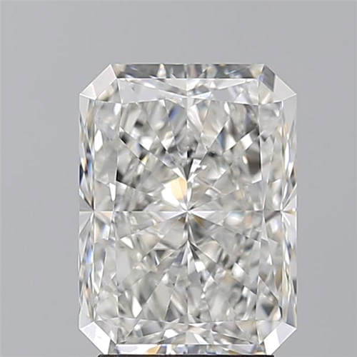3.2 carat F-SI1 Natūralus Radiant Deimantas (1)