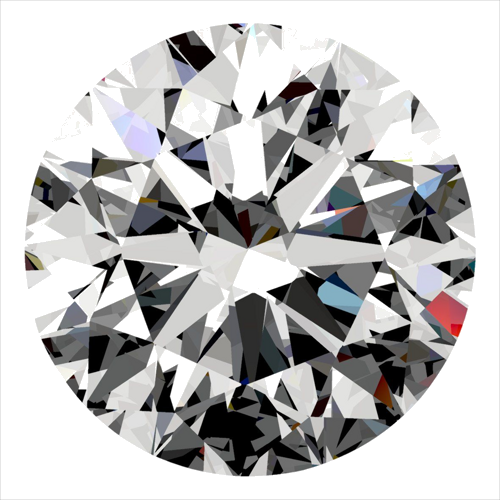 0.3 carat D-SI2 Very Good cut Natūralus Round Deimantas (1)