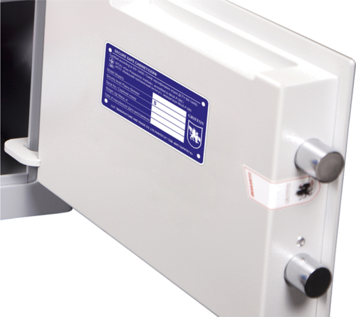 Iebūvējamais mēbeļu seifs Griffon M.20.K (21 kg) (3)