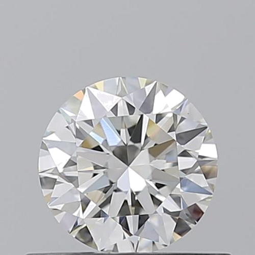 0.52 carat I-VS1 Excellent cut Natūralus Round Deimantas (1)