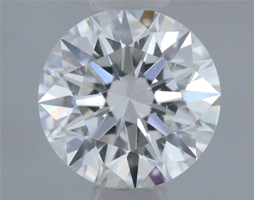 0.4 carat F-SI1 Excellent cut Natūralus Round Deimantas (1)
