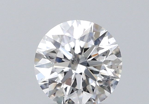 0.44 carat E-SI1 Excellent cut Natūralus Round Deimantas (1)