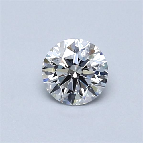 0.42 carat D-VVS2 Excellent cut Natūralus Round Deimantas (1)