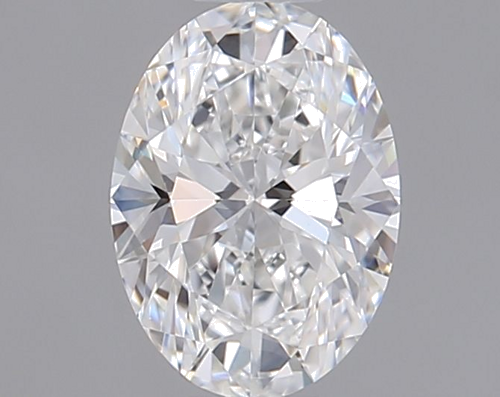 0.34 carat F-VVS1 Natūralus Oval Deimantas (1)