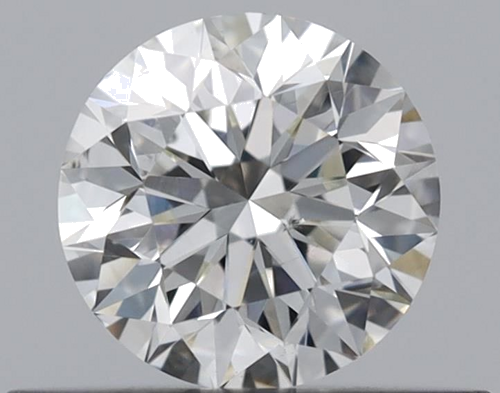 0.4 carat I-SI1 Very Good cut Natūralus Round Deimantas (1)