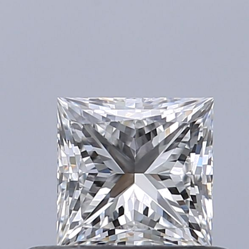 0.44 carat E-VVS1 Natūralus Princess Deimantas (1)