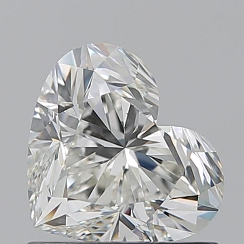 0.92 carat I-VS1 Natūralus Heart Deimantas (1)