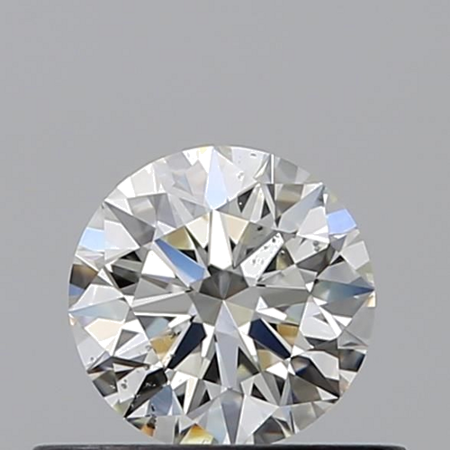 0.42 carat I-SI2 Excellent cut Natūralus Round Deimantas (1)