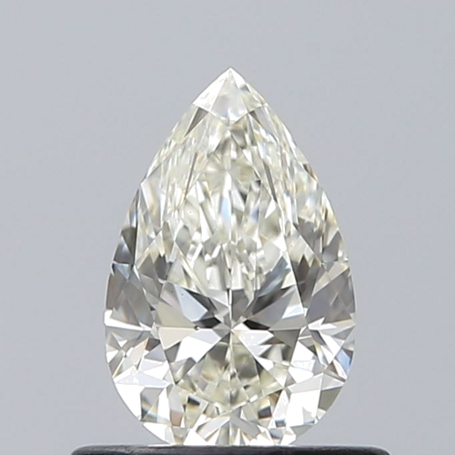 0.59 carat K-VS1 Natūralus Pear Deimantas (1)