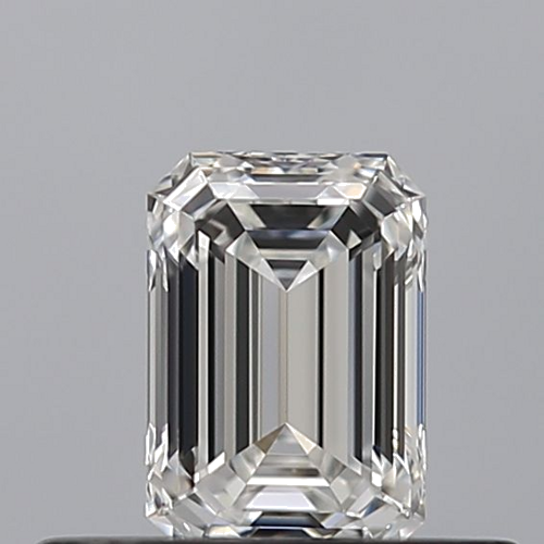 0.37 carat F-VVS1 Natūralus Emerald Deimantas (1)