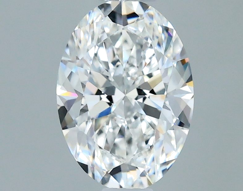 0.5 carat E-VVS1 Natūralus Oval Deimantas (1)
