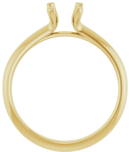Sužadėtuvių Žiedas „Solitaire“ 14k yellow gold Oval 8mm x 6mm (2)