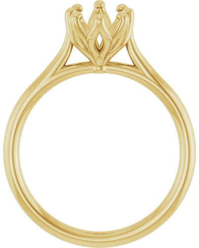 Sužadėtuvių Žiedas „Cathedral-Style Solitaire Tulipset®“ 14k yellow gold Marquise 10.5mm x 5.5mm (2)