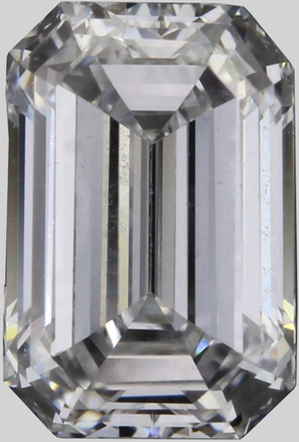 0.4 carat D-VS1 Natūralus Emerald Deimantas (1)