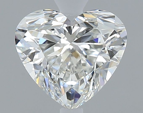 0.6 carat H-VS2 Natūralus Heart Deimantas (1)
