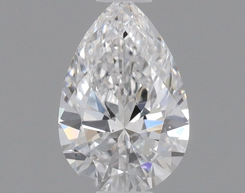 0.3 carat D-VS2 Natūralus Pear Deimantas (1)