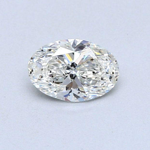 0.51 carat H-SI2 Natūralus Oval Deimantas (1)