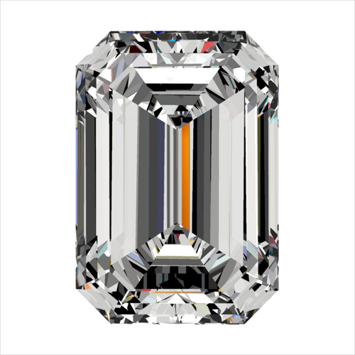 0.3 carat E-VS2 Natūralus Emerald Deimantas (1)