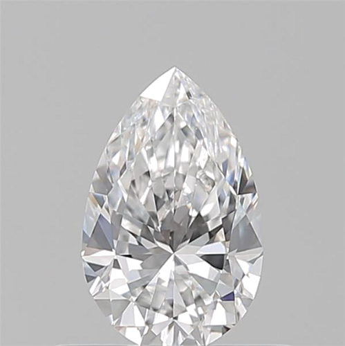 0.5 carat E-VVS1 Natūralus Pear Deimantas (1)