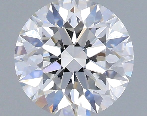 0.42 carat F-VVS2 Excellent cut Natūralus Round Deimantas (1)