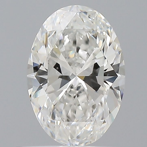 0.6 carat G-VS2 Natūralus Oval Deimantas (1)