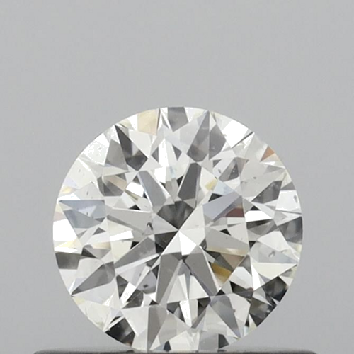 0.5 carat H-SI1 Excellent cut Natūralus Round Deimantas (1)