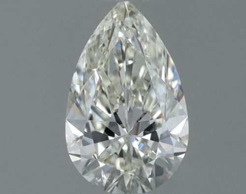 0.7 carat K-SI1 Natūralus Pear Deimantas (1)