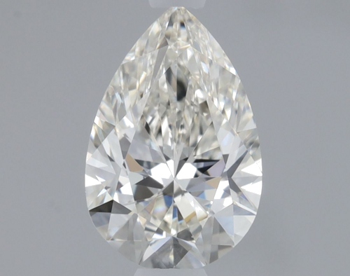 0.57 carat J-VVS2 Natūralus Pear Deimantas (1)