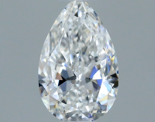0.3 carat E-VVS2 Natūralus Pear Deimantas (1)
