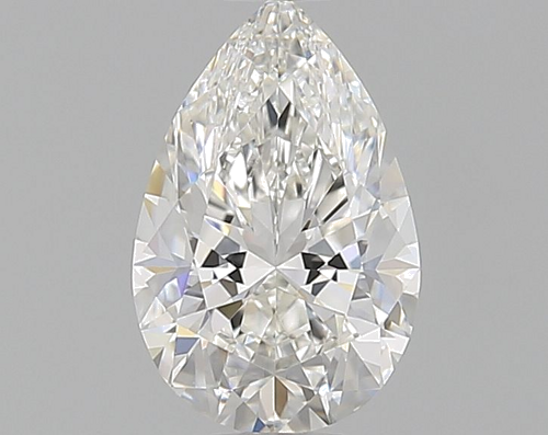 0.6 carat H-VVS1 Natūralus Pear Deimantas (1)