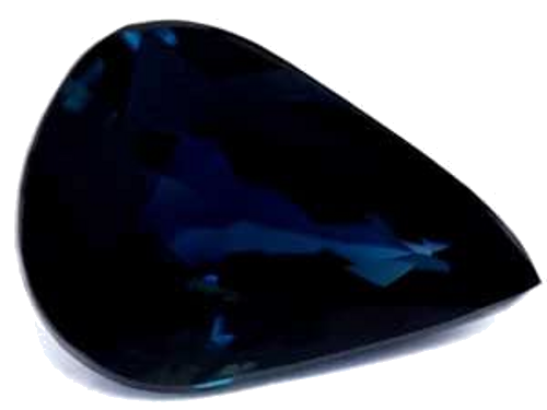 0.67 carat BLUE Pear Safyras (1)