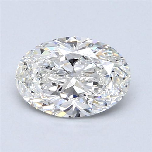 1.51 carat F-SI1 Natūralus Oval Deimantas (1)