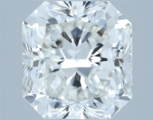 3.04 carat H-VVS2 Natūralus Radiant Deimantas (1)