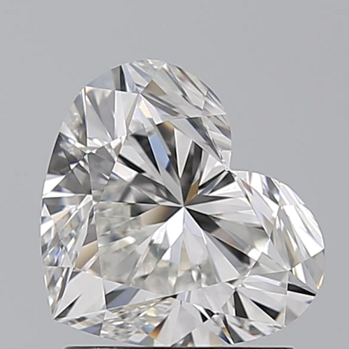 1.52 carat G-VVS2 Natūralus Heart Deimantas (1)